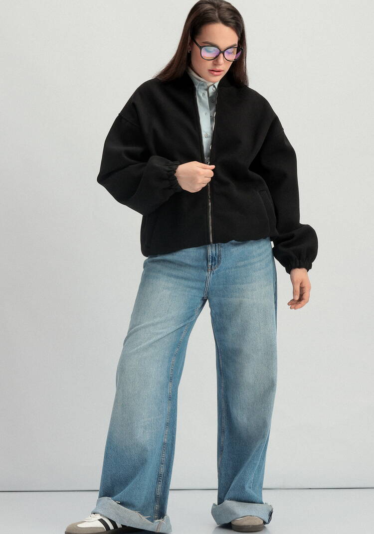 Бомбер свободного кроя на молнии шир.  750, рис. 20