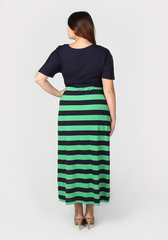 Платье-макси с плетеным ремешком в комплекте шир.  580, рис. 9