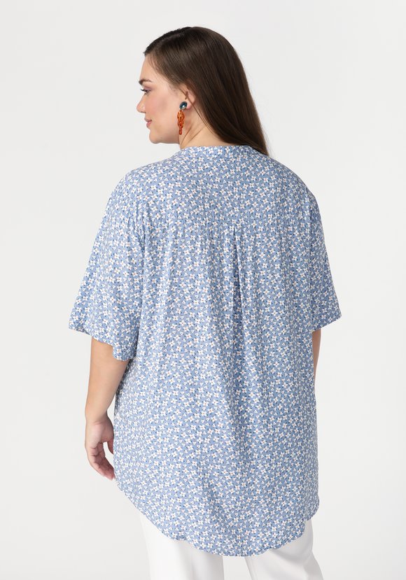 Блузка из вискозы Марина шир.  580, рис. 2