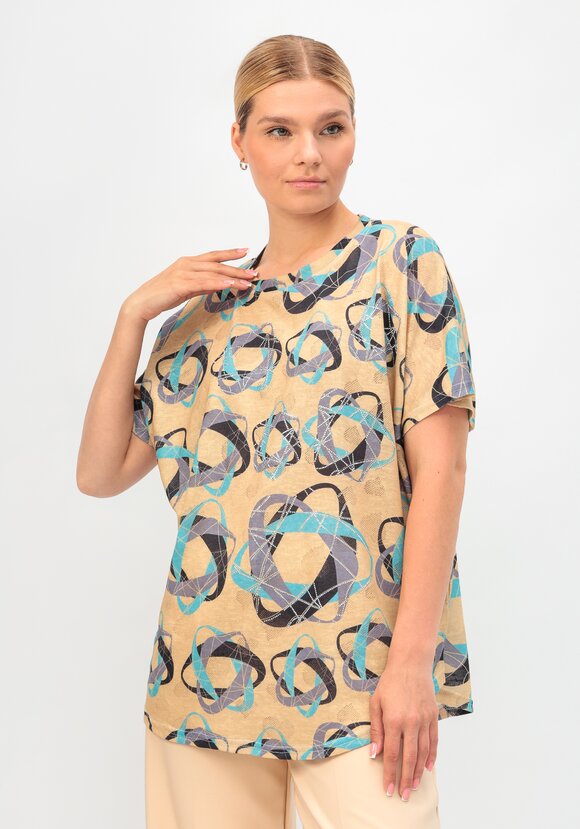 Футболка со стразами Фиби шир.  580, рис. 11