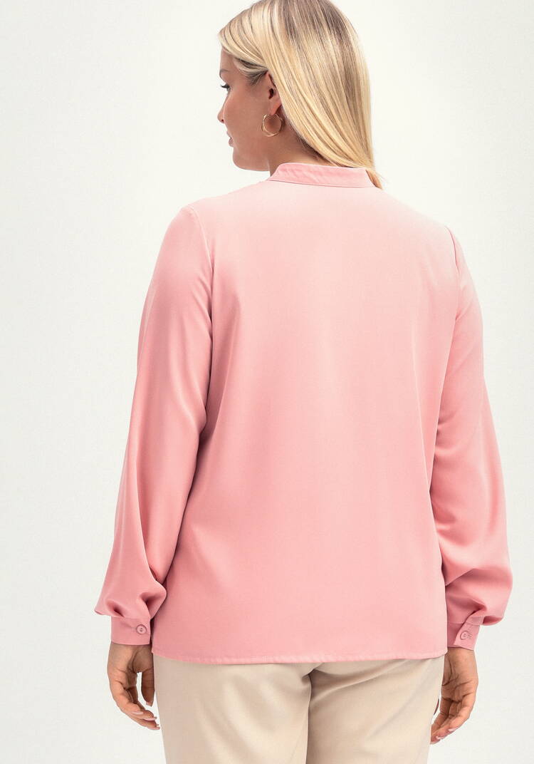 Рубашка с кружевной вставкой на груди шир.  750, рис. 10