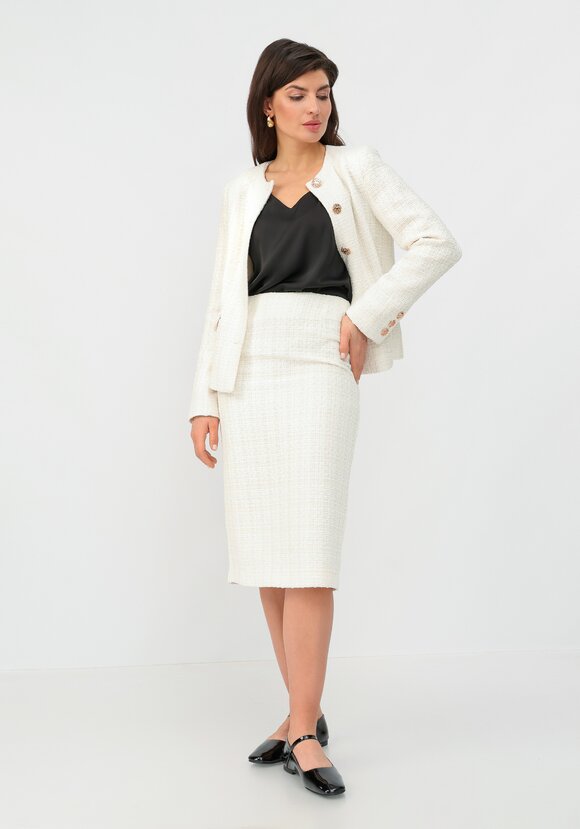 Юбка миди классическая шир.  580, рис. 23