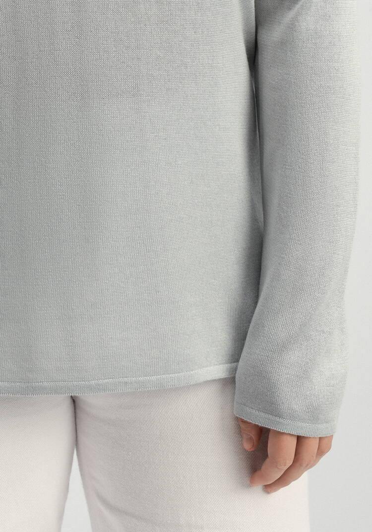 Джемпер базовый удлиненный шир.  750, рис. 6