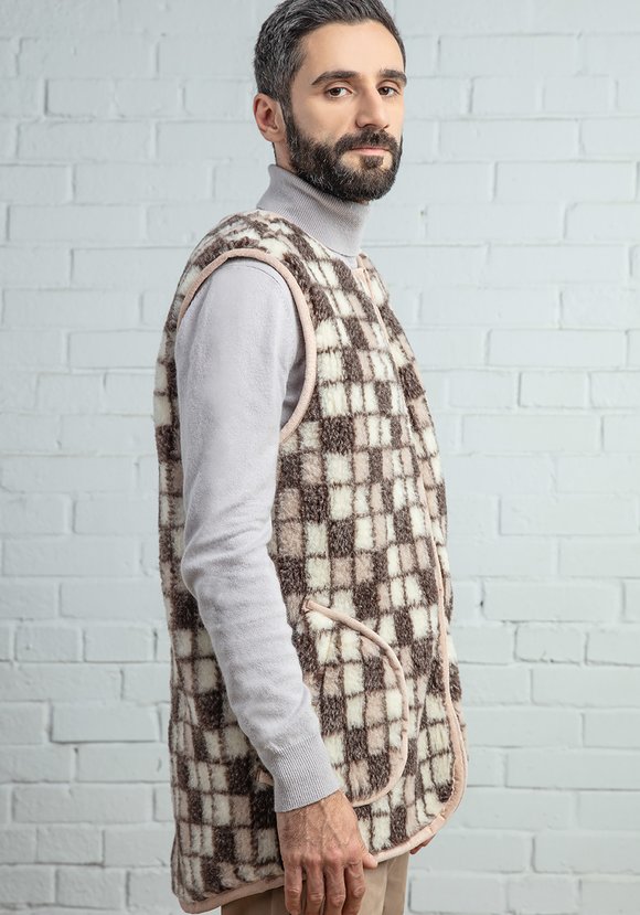 Жилет WOOLHOUSE  Бари, пэчворк шир.  580, рис. 2