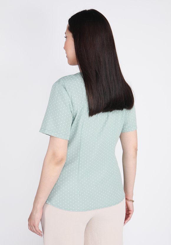 Блуза Яркое впечатление шир.  580, рис. 7