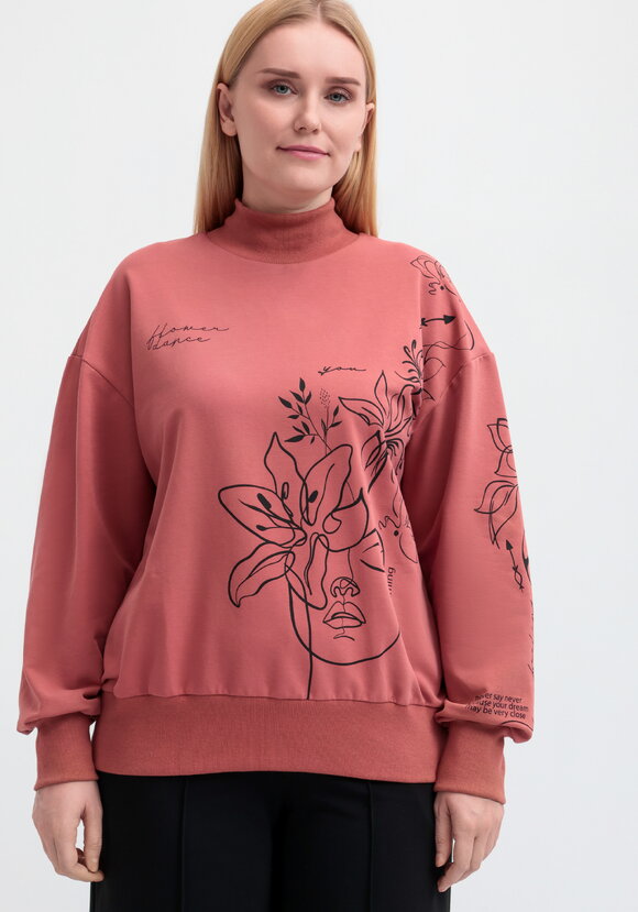 Толстовка Цветочный рай шир.  580, рис. 4