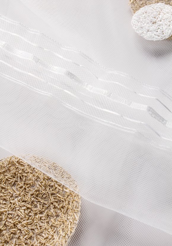 Тюль интерьерный Жемчужный дождь шир.  580, рис. 4