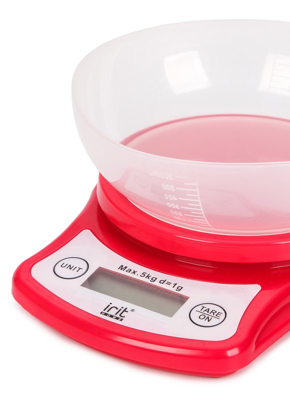 Кухонные весы с чашей IRIT шир.  580, рис. 6