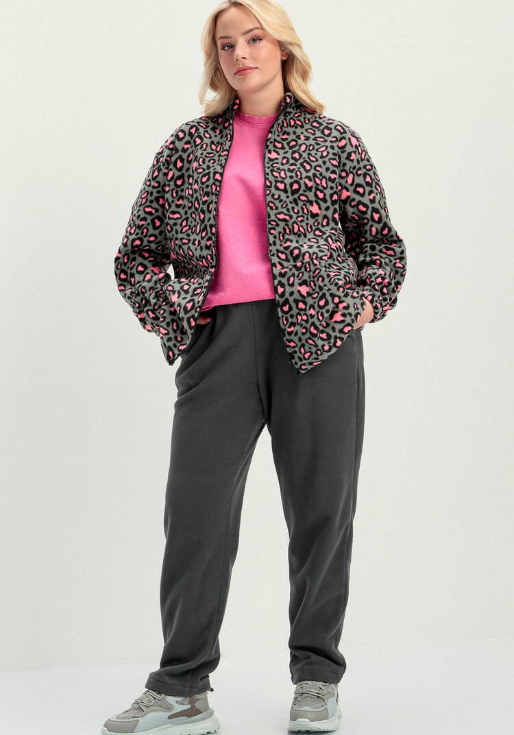 Брюки прямые из флиса на резинке шир.  750, рис. 16