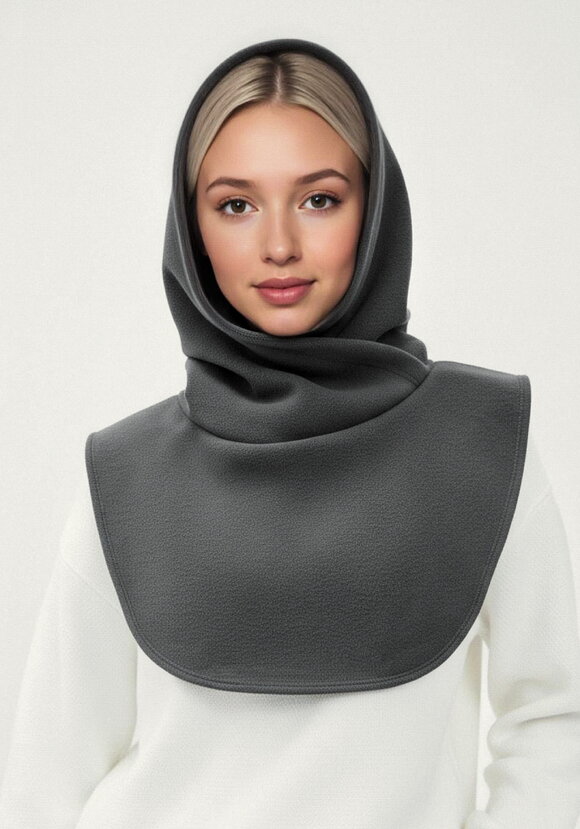 Капор с манишкой из флиса шир.  580, рис. 19