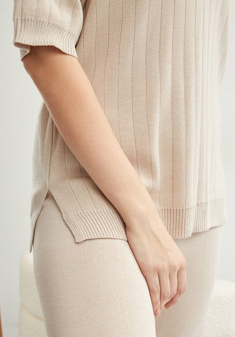 Костюм поло и брюки прямого кроя шир.  750, рис. 8