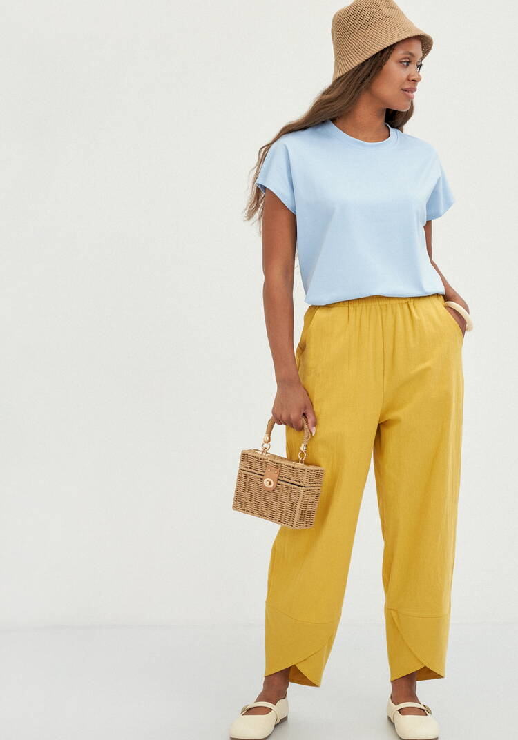 Футболка базовая со спущенным плечом шир.  750, рис. 17