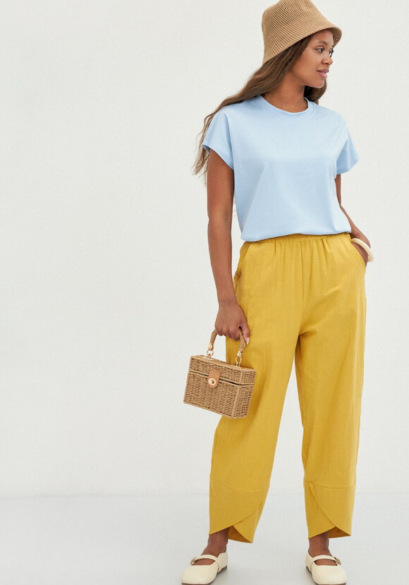 Футболка базовая со спущенным плечом шир.  580, рис. 17