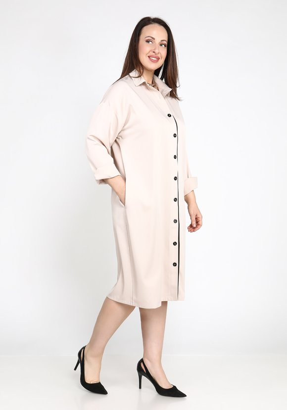 Платье-рубашка Роуз шир.  580, рис. 6