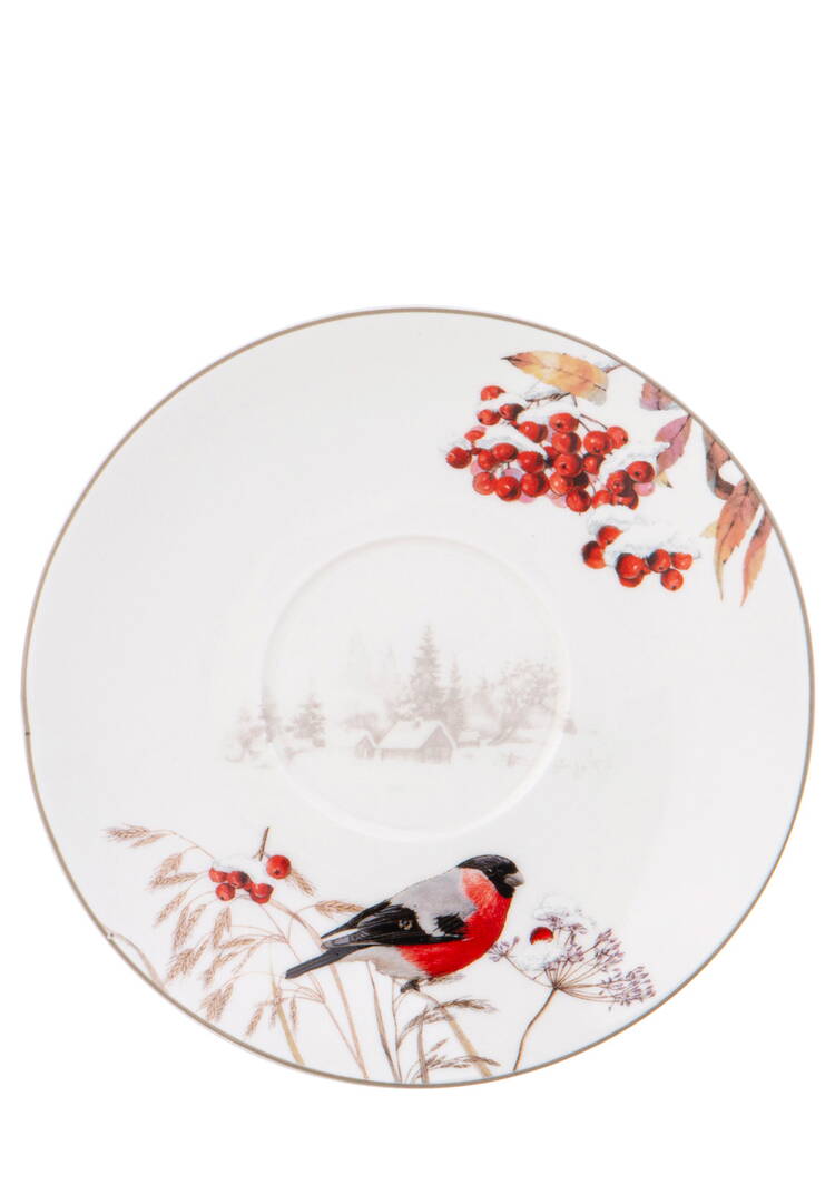 Чайный набор на 2 персоны Снегири шир.  750, рис. 4