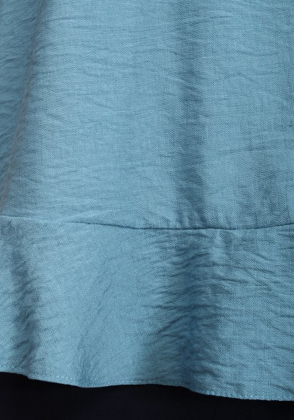 Топ-блуза с воланом по низу шир.  580, рис. 8