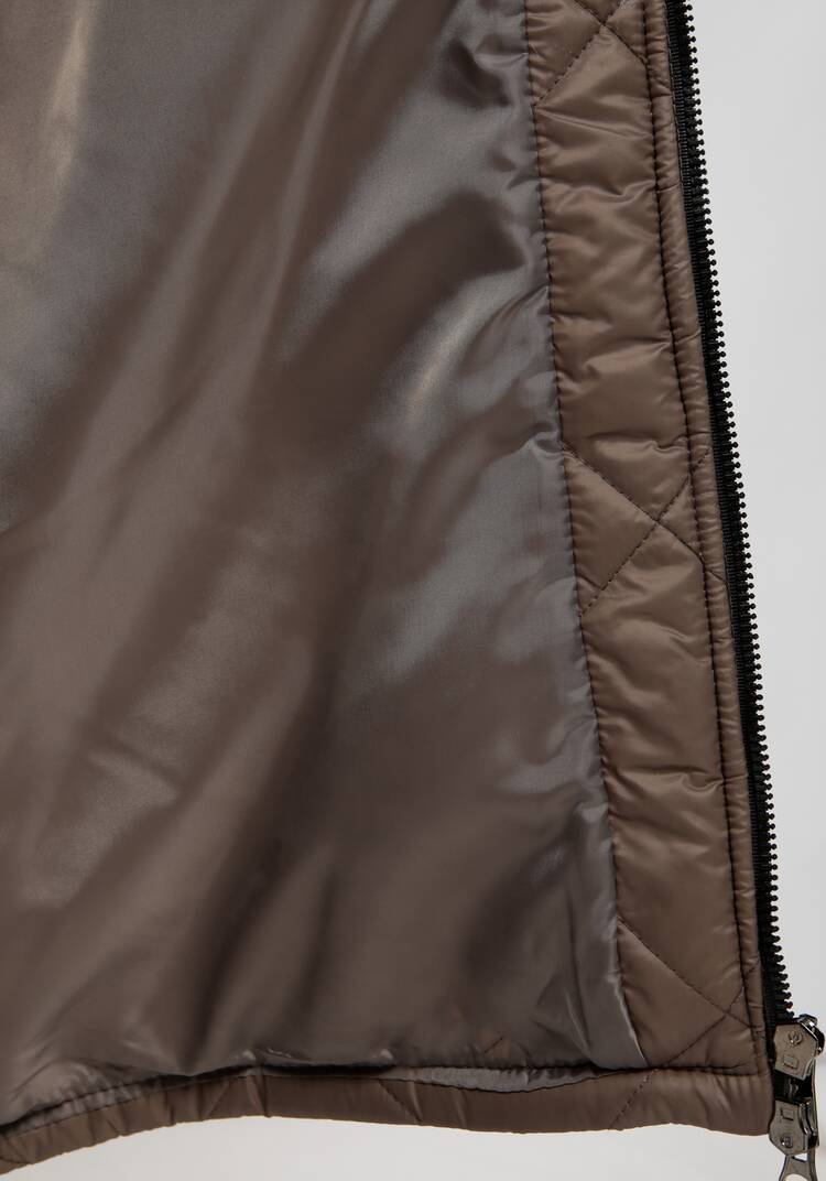 Пальто стеганое с боковыми разрезами шир.  750, рис. 13