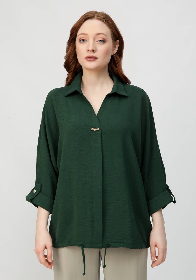 Блуза с патой на рукавах шир.  750, рис. 33