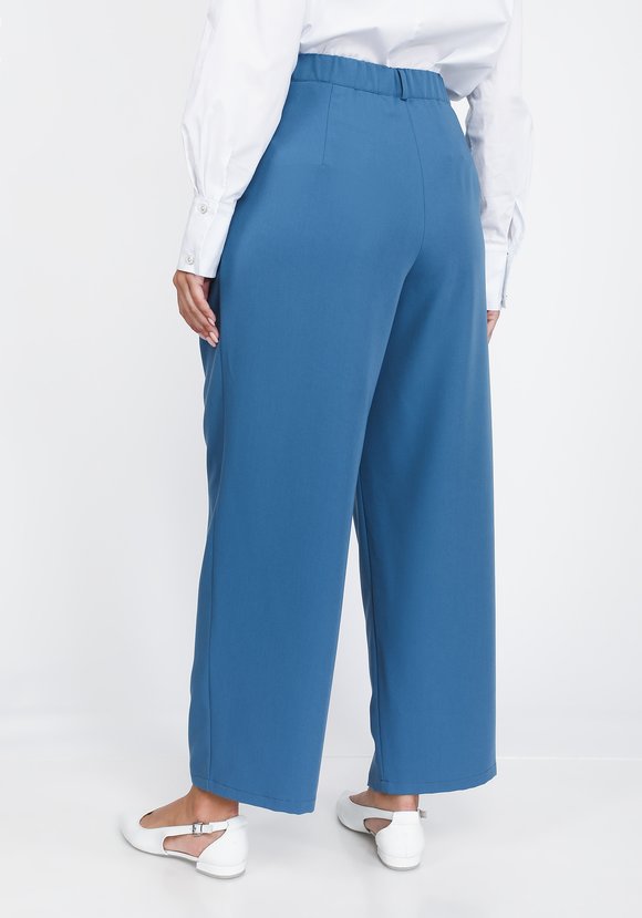 Брюки с защипами на талии шир.  580, рис. 2