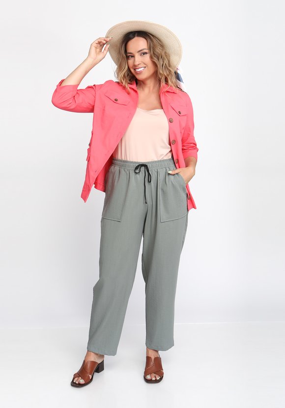 Жакет в стиле сафари Николь шир.  580, рис. 7