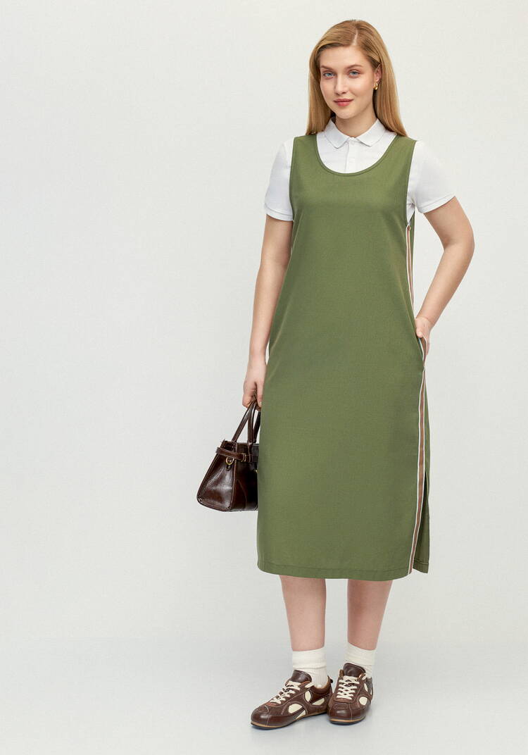 Сарафан изо льна Таисия шир.  750, рис. 10