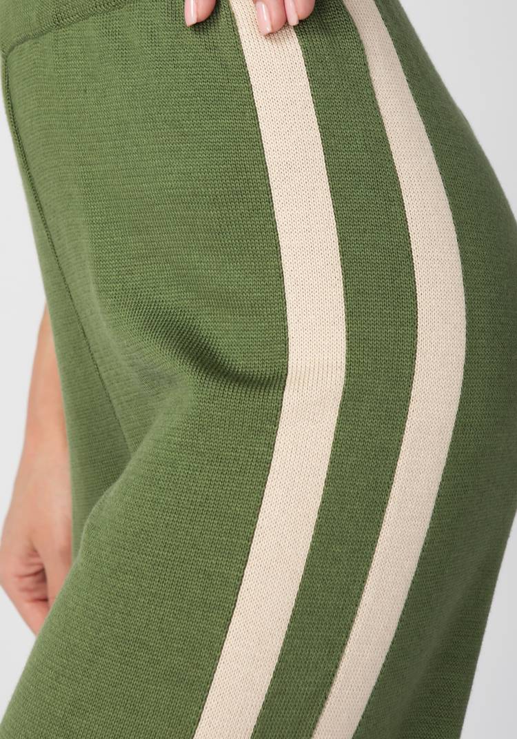 Брюки женские свободного кроя с лампасами шир.  750, рис. 8