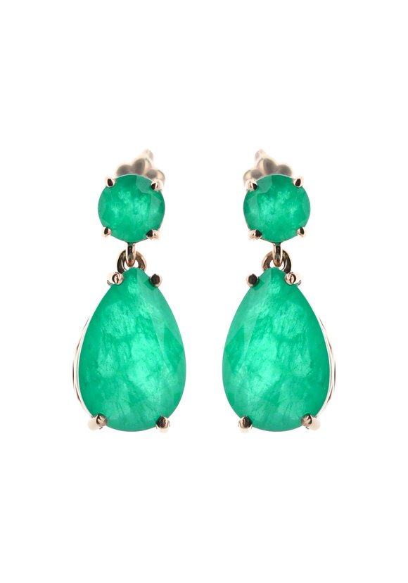 Серебряные серьги Звезда Голливуда шир.  580, рис. 1