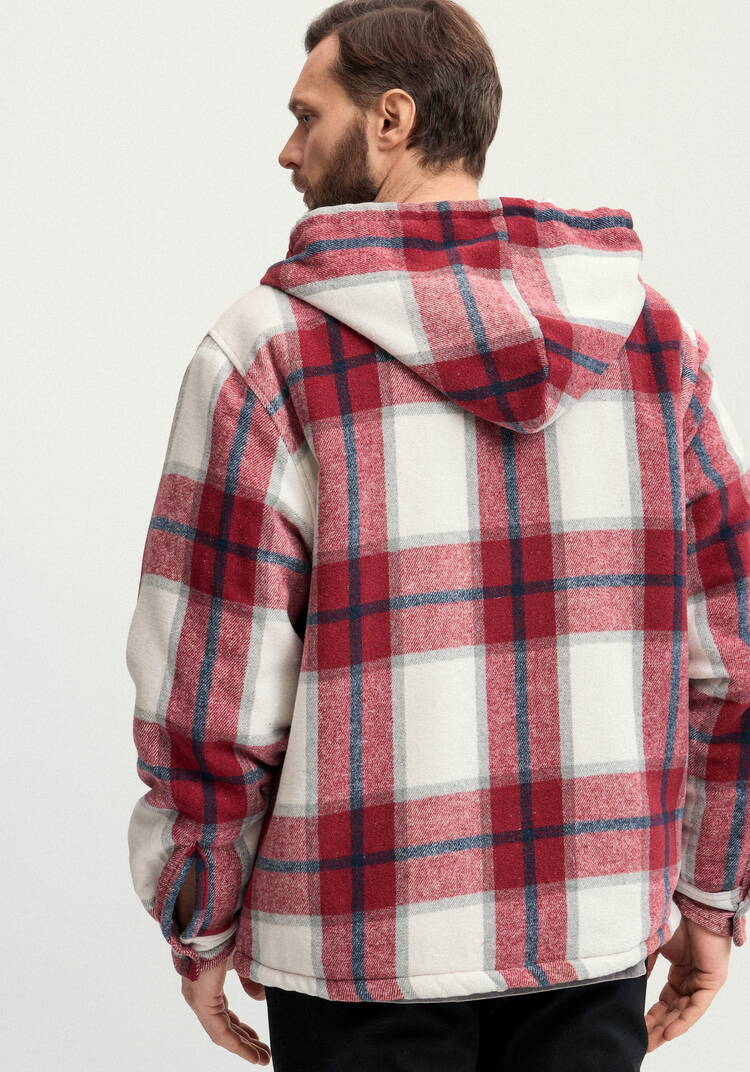 Рубашка с капюшоном и подкладом из шерпы шир.  750, рис. 22