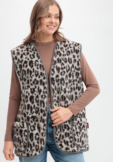 Жилет из овечьей шерсти Меринос