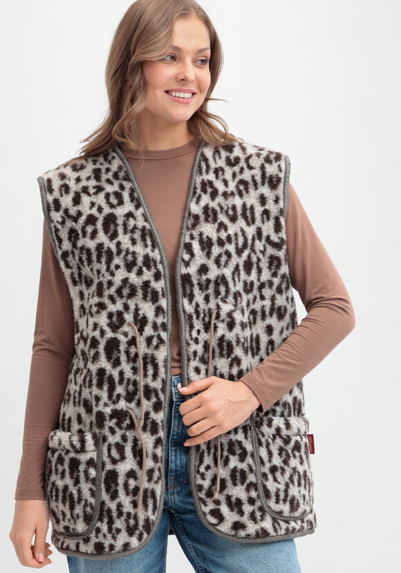 Жилет из овечьей шерсти Меринос шир.  580, рис. 7