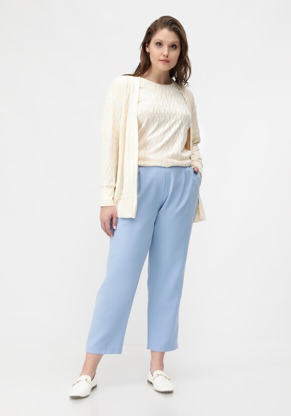 Брюки с карманами и резинкой на поясе шир.  580, рис. 7