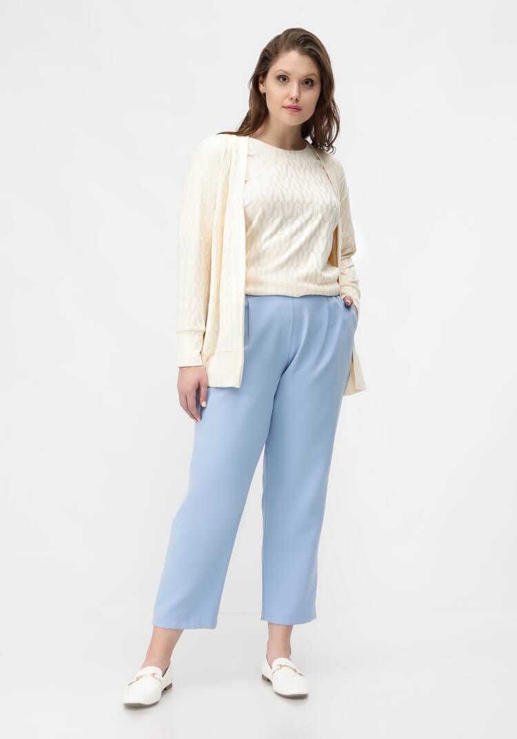 Брюки с карманами и резинкой на поясе шир.  750, рис. 7