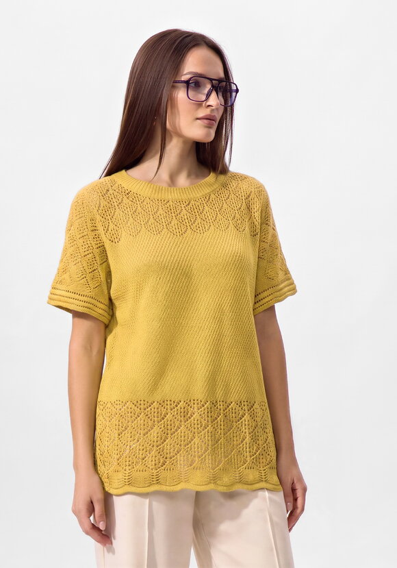 Блуза ажурная Варвара шир.  580, рис. 14