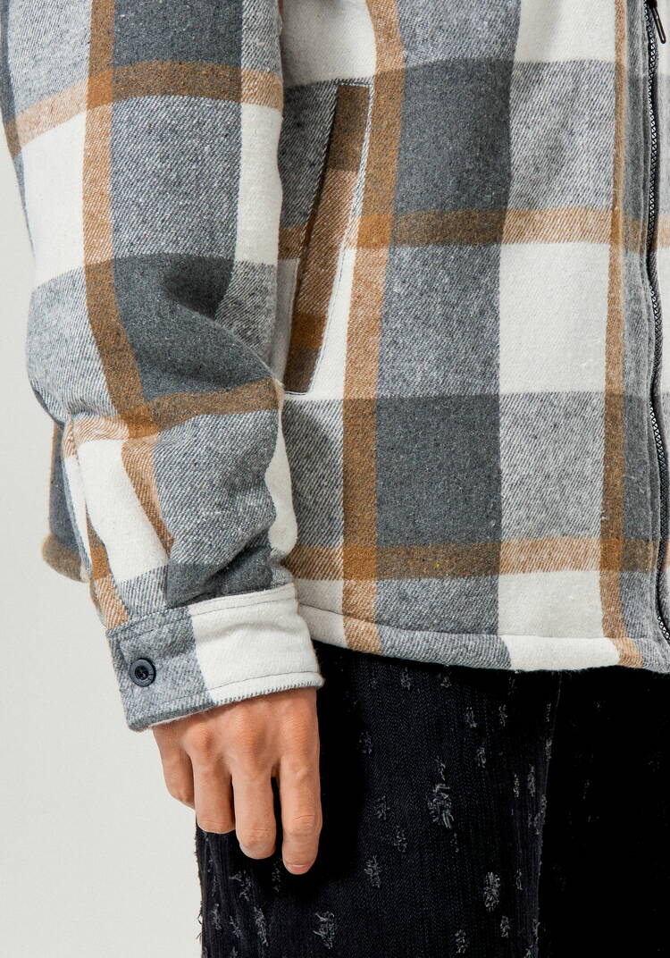 Рубашка с капюшоном и подкладом из шерпы шир.  750, рис. 44