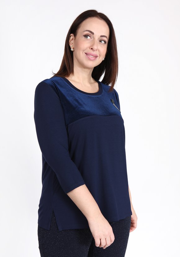 Блуза Праздничное вдохновение шир.  580, рис. 1