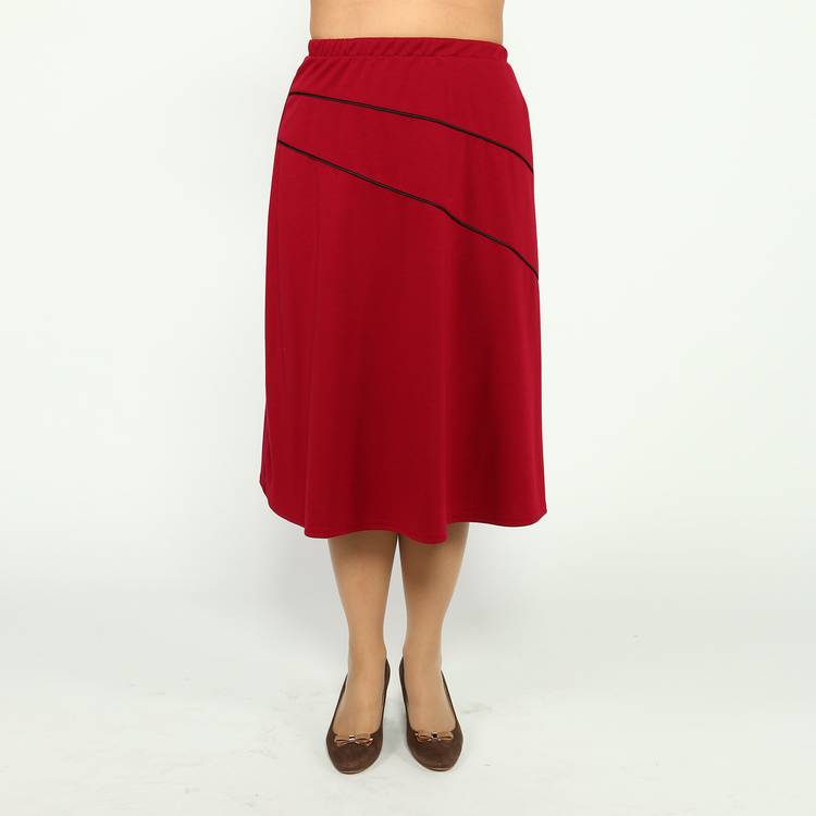 Юбка-трапеция на резинке шир.  750, рис. 29