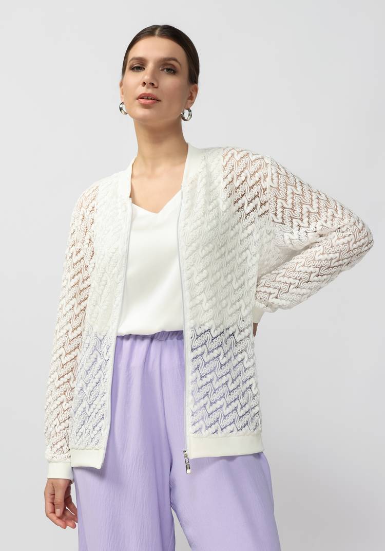 Бомбер кружевной Ребекка шир.  750, рис. 6