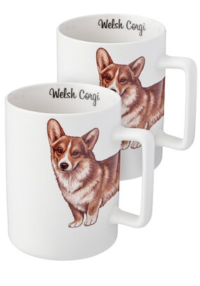 Кружки из фарфора Любимцы, 2 шт.