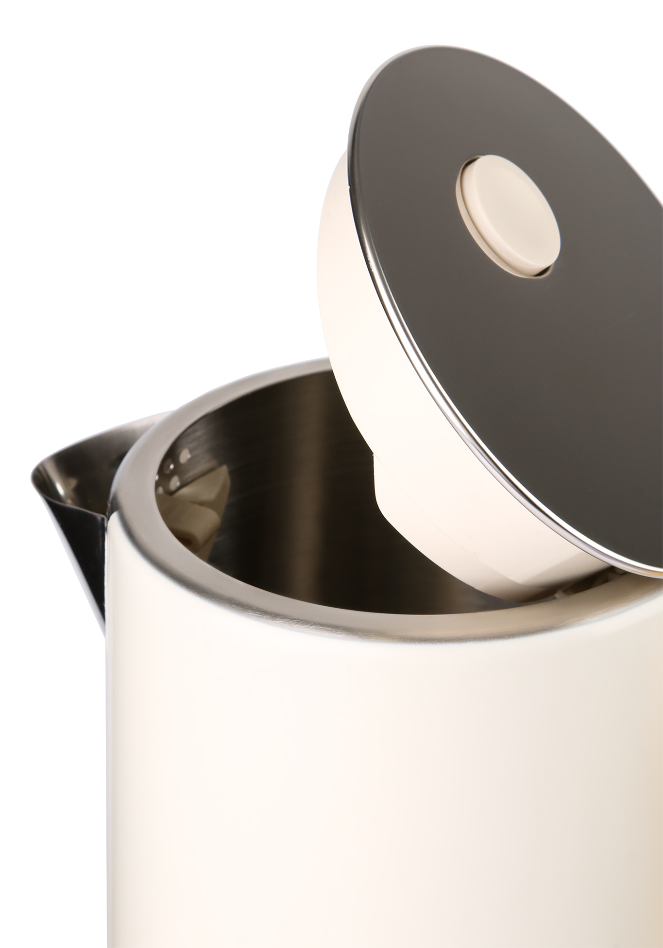 Электрический металлический чайник LUX