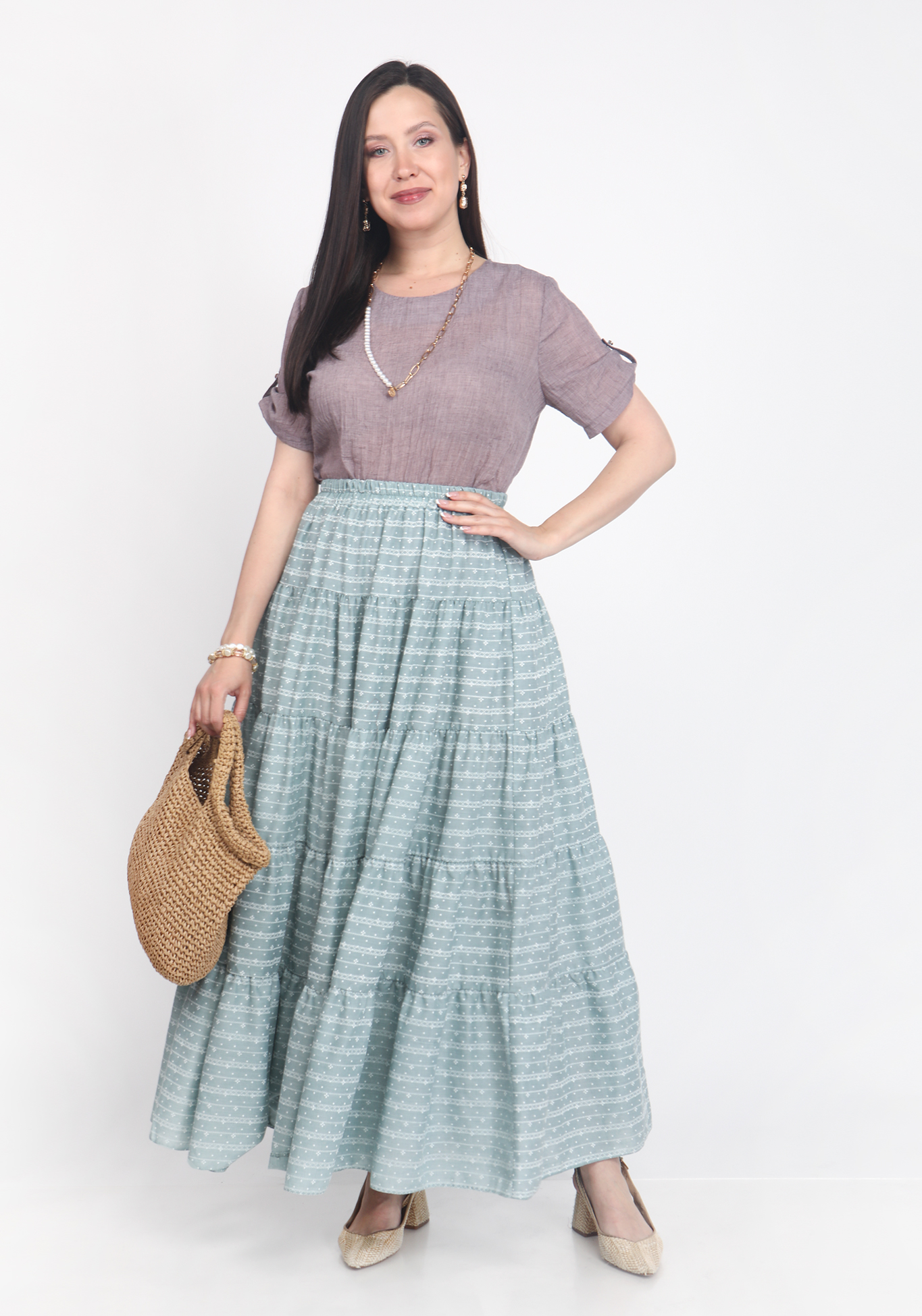 

Юбка "Леди совершенство", Зеленый