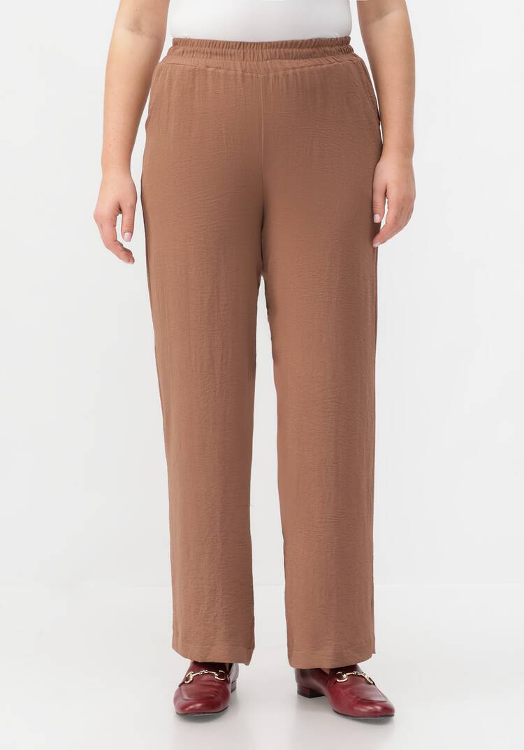 Брюки палаццо на резинке шир.  750, рис. 29