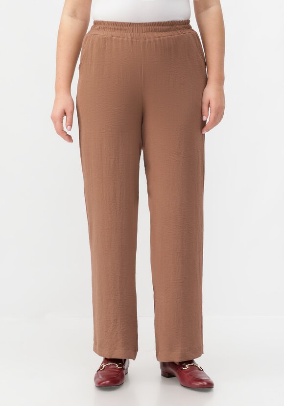 Брюки палаццо на резинке шир.  580, рис. 29