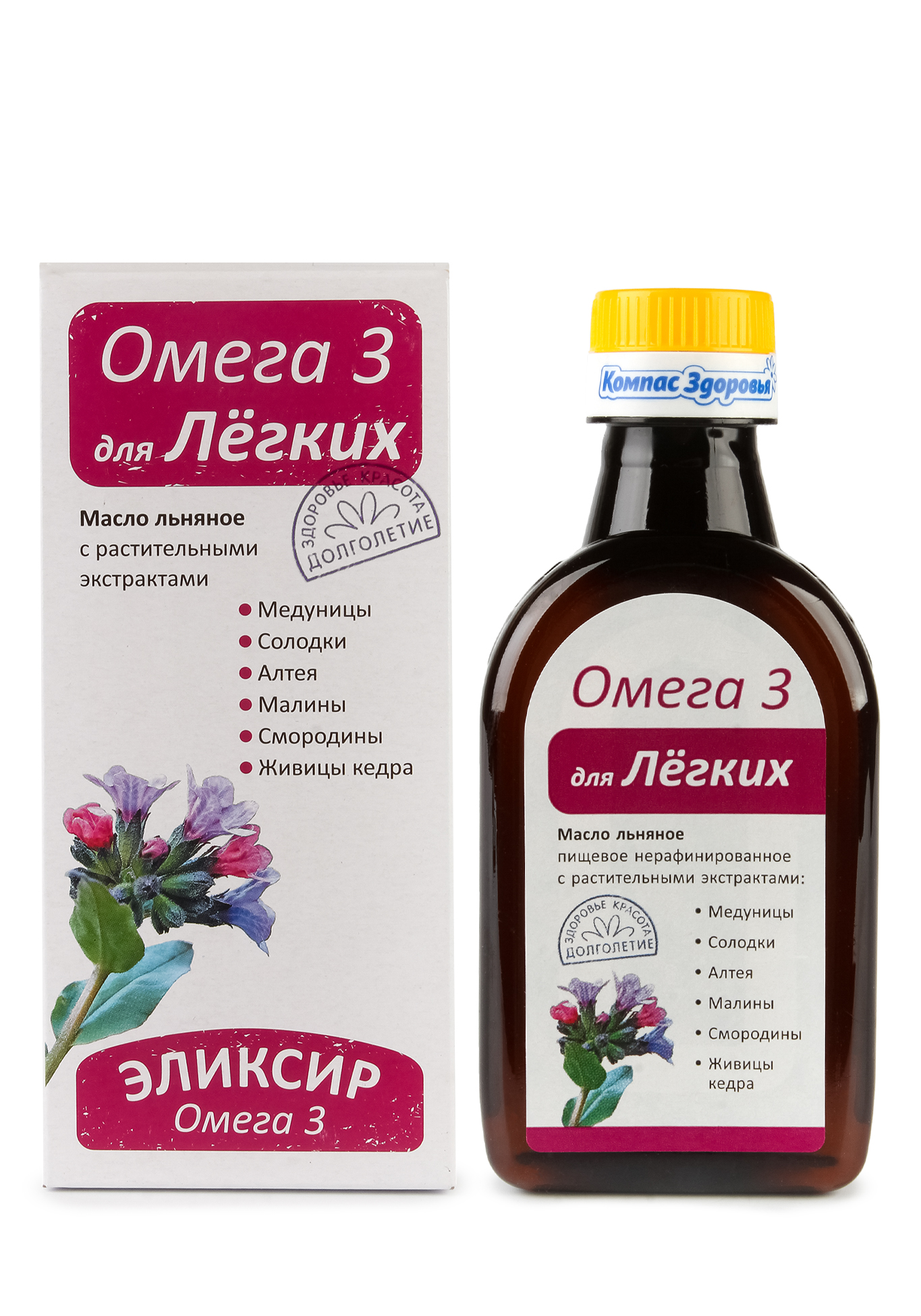 

Эликсир Омега-3 для легких