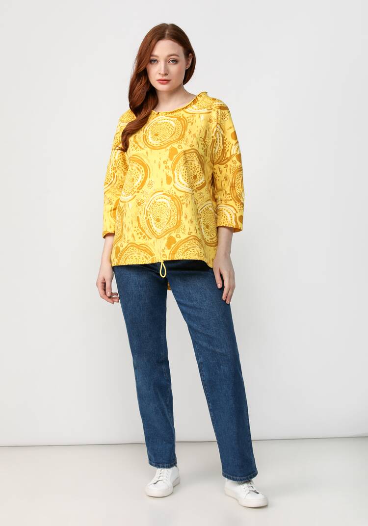 Джемпер с оригинальным орнаментом Моника шир.  750, рис. 21