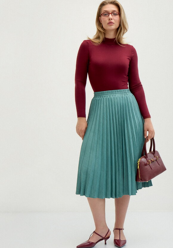 Юбка-гофре прямая Оливия шир.  580, рис. 23