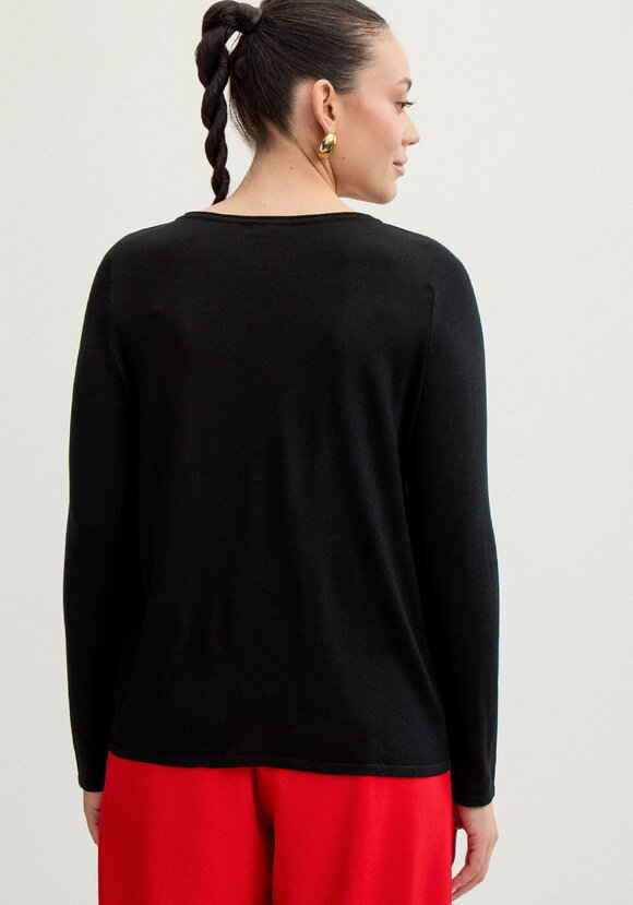 Джемпер базовый однотонный шир.  580, рис. 11