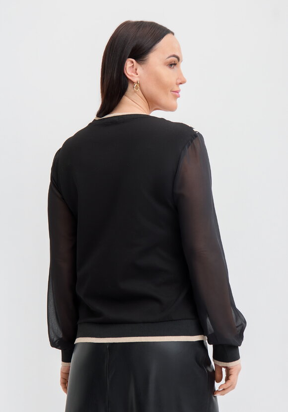 Джемпер с изящным узором шир.  580, рис. 3