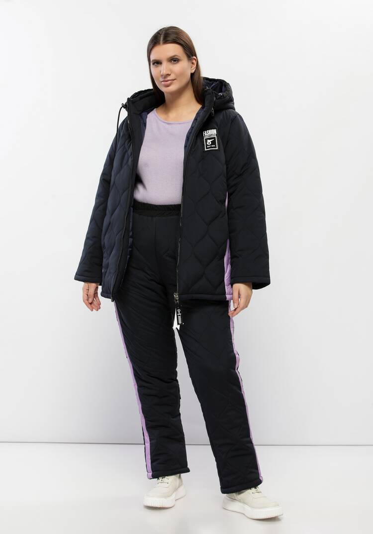 Брюки утепленные с лампасами шир.  750, рис. 19