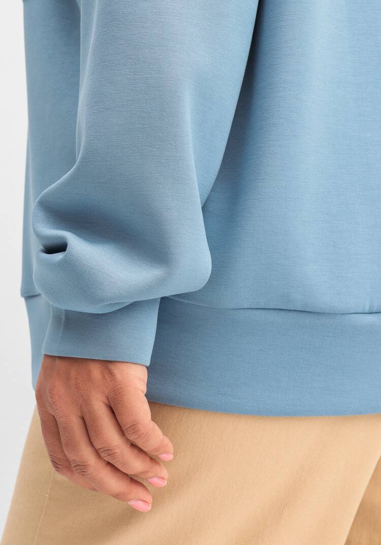 Свитшот с ажурным декором шир.  750, рис. 29