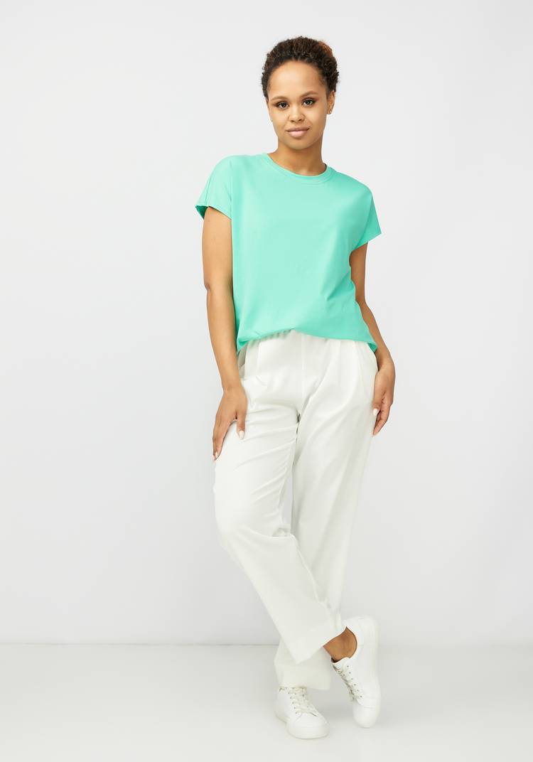 Блуза трикотажная с цельнокроеным рукавом шир.  750, рис. 18